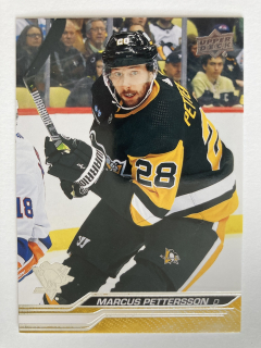 2023-24 UD Series 2 #391 Marcus Pettersson