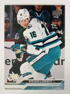 2023-24 UD Series 2 #394 Steven Lorentz