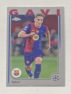 2024/25 Topps Chrome UCC #006 Gavi [FC Barcelona]