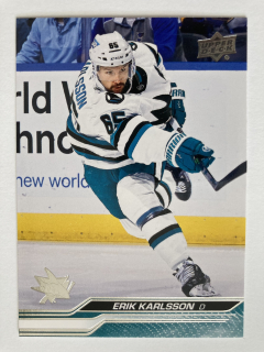 2023-24 UD Series 2 #395 Erik Karlsson