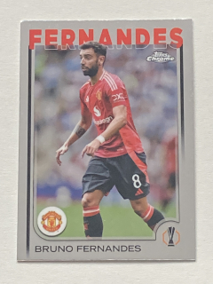 2024/25 Topps Chrome UCC #152 Bruno Fernandes [Manchester United]