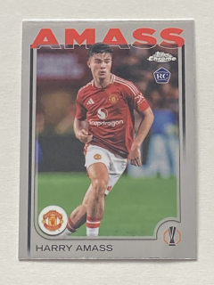 2024/25 Topps Chrome UCC #179 Harry Amass - ROOKIE [Manchester United]