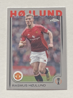 2024/25 Topps Chrome UCC #184 Rasmus Højlund [Manchester United]