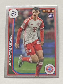 2023/24 Topps Merlin UCC #042 Aleksandar Pavlović - ROOKIE [FC Bayern München]
