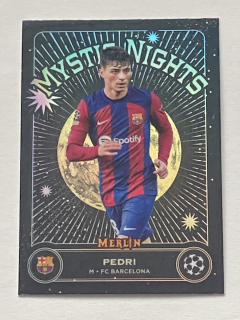 2023/24 Topps Merlin UCC #MN-G Pedri - MISTIC NIGHT [FC Barcelona]