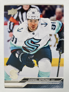 2023-24 UD Series 2 #401 Daniel Sprong