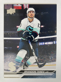 2023-24 UD Series 2 #402 Brandon Tanev