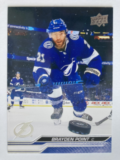 2023-24 UD Series 2 #411 Brayden Point
