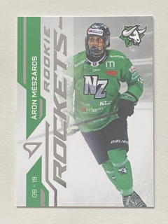 2024/25 Tipos Extraliga #RR-08 Áron Mészáros - ROOKIE ROCKETS