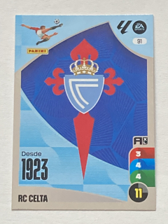 2024/25 Adrenalin XL LaLiga #091 RC Celta Vigo - TEAM BADGE