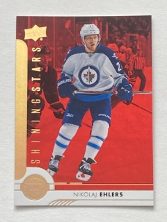 2017-18 UD Series 1 RED #SSL-9 Nikolaj Ehlers - SHINING STARS