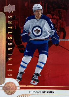 2017-18 UD Series 1 RED #SSL-9 Nikolaj Ehlers - SHINING STARS