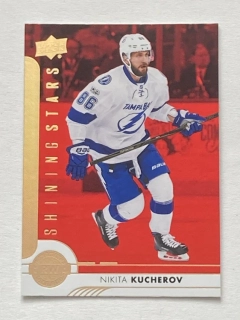 2017-18 UD Series 1 RED #SSR-6 Nikita Kucherov - SHINING STARS