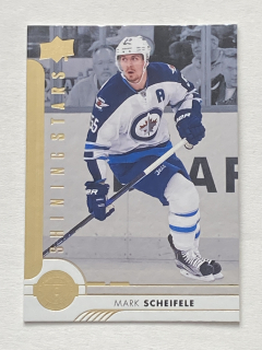 2017-18 UD Series 1 SILVER #SSC-6 Mark Scheifele - SHINING STARS