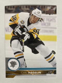 2017-18 UD Series 1 #145 Carl Hagelin