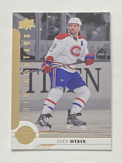 2017-18 UD Series 1 SILVER #SSD-8 Shea Weber - SHINING STARS