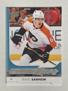 2017-18 UD Series 1 #214 Travis Sanheim - YOUNG GUNS