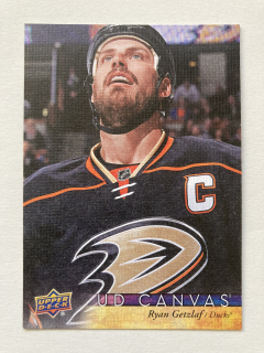 2017-18 UD Series 1 #C002 Ryan Getzlaf - UD CANVAS