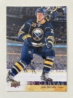 2017-18 UD Series 1 #C011 Jake McCabe - UD CANVAS