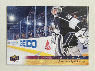 2017-18 UD Series 1 #C039 Jonathan Quick - UD CANVAS