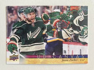 2017-18 UD Series 1 #C042 Jason Zucker - UD CANVAS