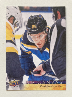 2017-18 UD Series 1 #C074 Paul Stastny - UD CANVAS