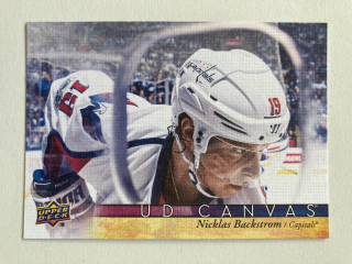 2017-18 UD Series 1 #C085 Nicklas Backstrom - UD CANVAS