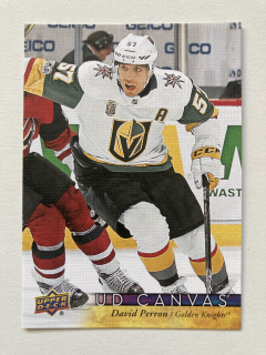 2017-18 UD Series 1 #C202 David Perron - UD CANVAS