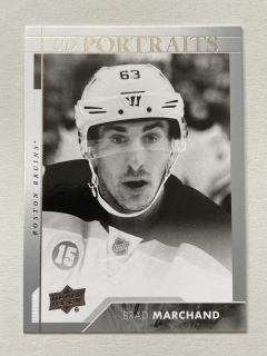 2017-18 UD Series 1 #P-043 Brad Marchand - UD PORTRAITS