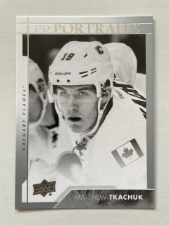 2017-18 UD Series 1 #P-048 Matthew Tkachuk - UD PORTRAITS