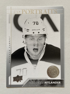 2017-18 UD Series 1 #P-057 Alexander Nylander - ROOKIE UD PORTRAITS