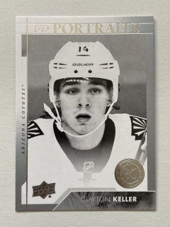 2017-18 UD Series 1 #P-060 Clayton Keller - UD PORTRAITS