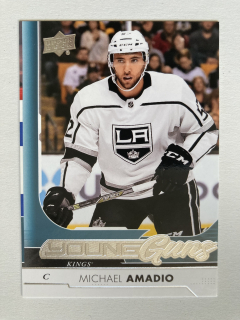 2017-18 UD Series 2 #491 Michael Amadio - YOUNG GUNS
