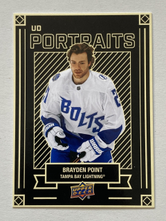 2022-23 UD Series 1 #P-5 Brayden Point - UD PORTRAITS