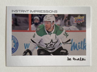 2022-23 UD Series 2 #PZ-06 Joe Pavelski - INSTANT IMPRESSIONS