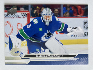 2023-24 UD Series 2 #428 Thatcher Demko