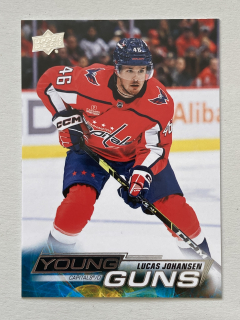 2022-23 UD Series 2 #482 Lucas Johansen - YOUNG GUNS