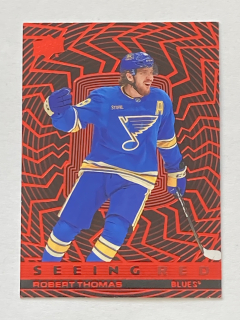 2023-24 UD Extended #SR-42 Robert Thomas - SEEING RED