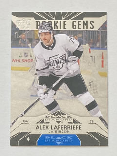2023-24 UD Extended #BD-9 Alex Laferriere - BLACK DIAMOND ROOKIE GEMS