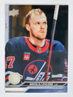 2023-24 UD Series 2 #445 Nikolaj Ehlers