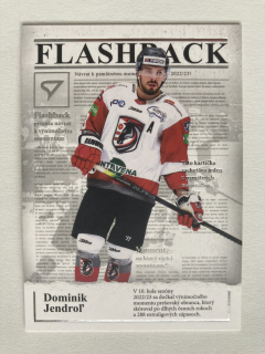 2025/26 Tipsport Liga #FB-09 Dominik Jendroľ - FLASHBACK