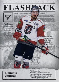 2025/26 Tipsport Liga #FB-09 Dominik Jendroľ - FLASHBACK