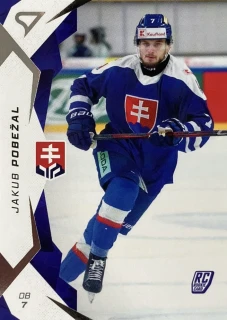 2025 Hokejové Slovensko #22 Jakub Pobežal - RC