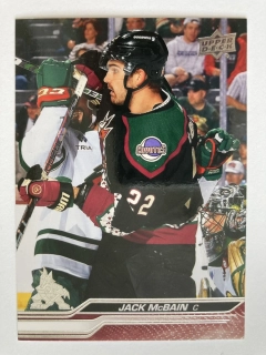 2023-24 UD Series 1 #010 Jack McBain