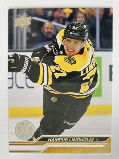 2023-24 UD Series 1 #013 Hampus Lindholm