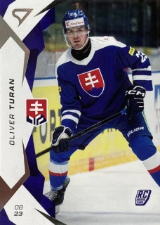2025 Hokejové Slovensko #24 Oliver Turan - RC
