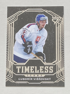 2025 Hokejové Slovensko #TI-07 Ľubomír Višňovský - TIMELESS ICONS