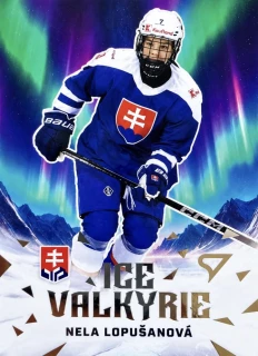 2025 Hokejové Slovensko #IV-16 Nela Lopušanová - ICE VALKYRIE
