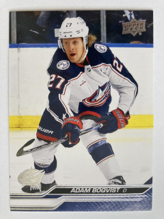 2023-24 UD Series 1 #052 Adam Boqvist