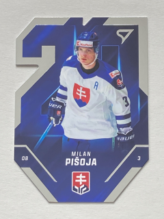 2025 Hokejové Slovensko #SD-04 Milan Pišoja - TEAM 20